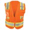 Viswerx Hi-Vis Deluxe Vest - ANSI CL2 Orange 2XL/3XL 127-23027 - alternate 2